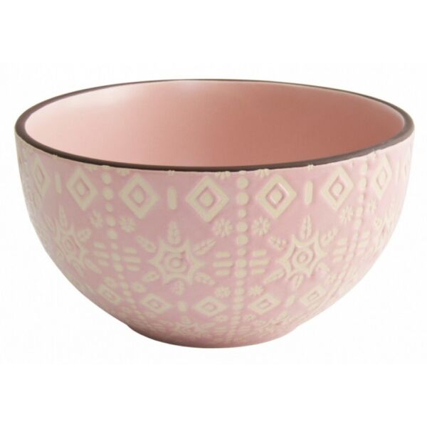 Акция на Салатник керамический Astera Engrave Pink 14 см A0450-HP22-B от Allo UA