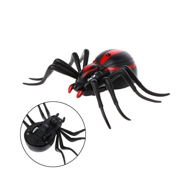 

Паук радиоуправляемый красноспинный светящийся Spider