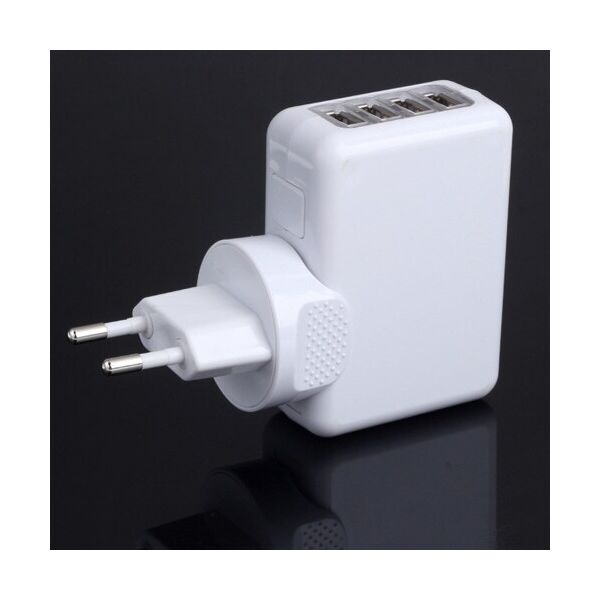 

Сетевое зарядное, 4 USB, 5V 2.1A для Ipad, Premium