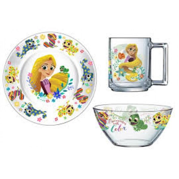 

Набор детский Luminarc DISNEY Рапунцель 18с2055-1 ОЗС