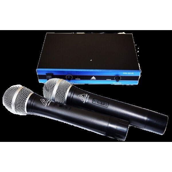 

Радиосистема Behringer WM-501R База + 2 радиомикрофон