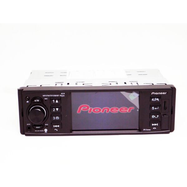 

Автомагнитола Pioneer 4219 ISO - экран 4,1 '' + DIVX, MP3 + USB + SD + Bluetooth
