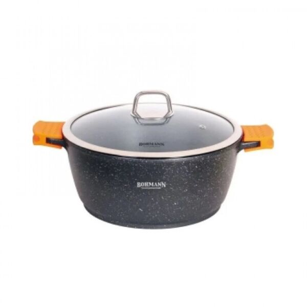 

Кастрюля Bohmann 5,8 литра с мраморным покрытием BH-7350-28