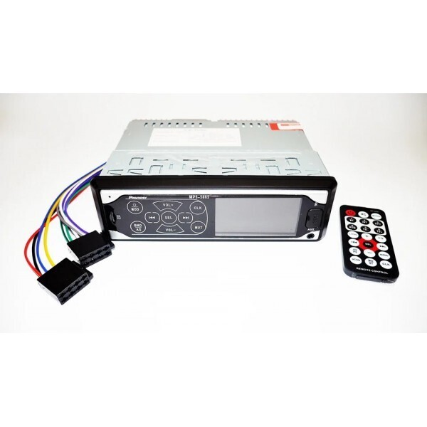 

Автомагнитола Pioneer 3883 ISO - MP3 Player, FM, USB, SD, AUX сенсорная магнитола