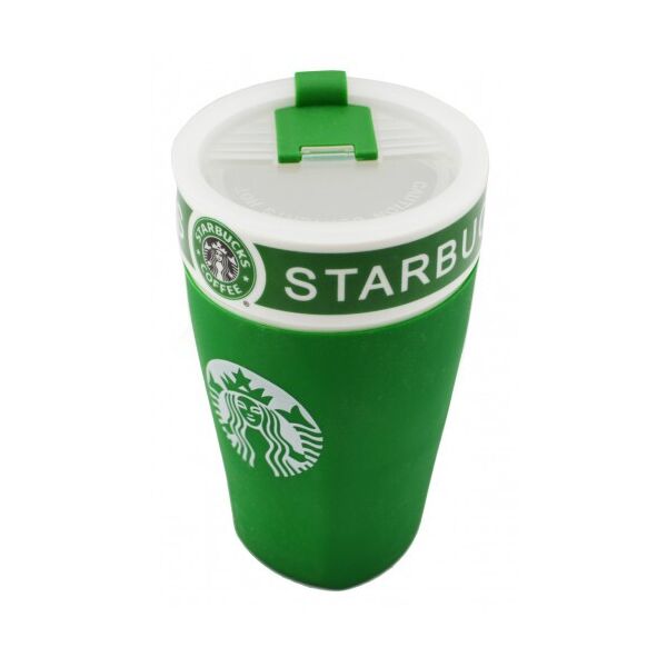 

Чашка керамическая кружка Starbucks PY 023 зеленая