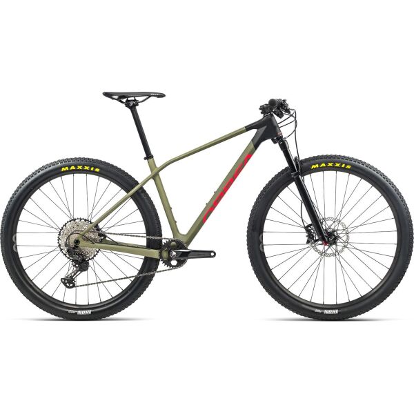 

Велосипед Orbea Alma M30 29 L 2021 Savage Green - Bright Red (Matte) (L22719L5)