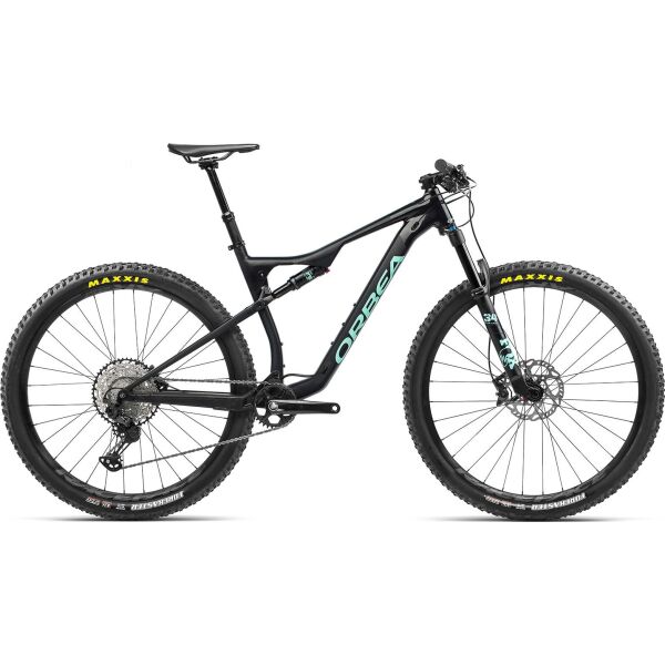 

Велосипед Orbea Oiz H10 TR L 2021 Black (Matt-Gloss)- Ice Green (Gloss) (L23719LC)