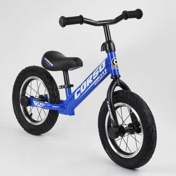 

Велобег детский с надувными колёсами CORSO Blue (99656)