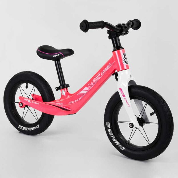 

Велобег детский с магниевой рамой Corso Pink/White (45383)