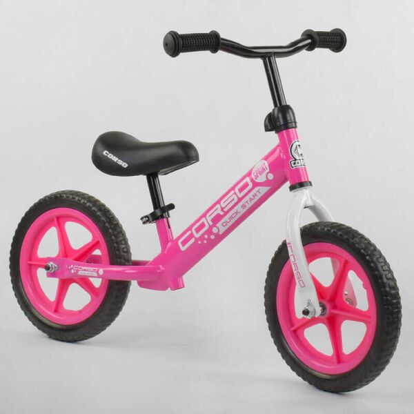 

Велобег детский с колёсами EVA (Пена) CORSO Pink (86914)