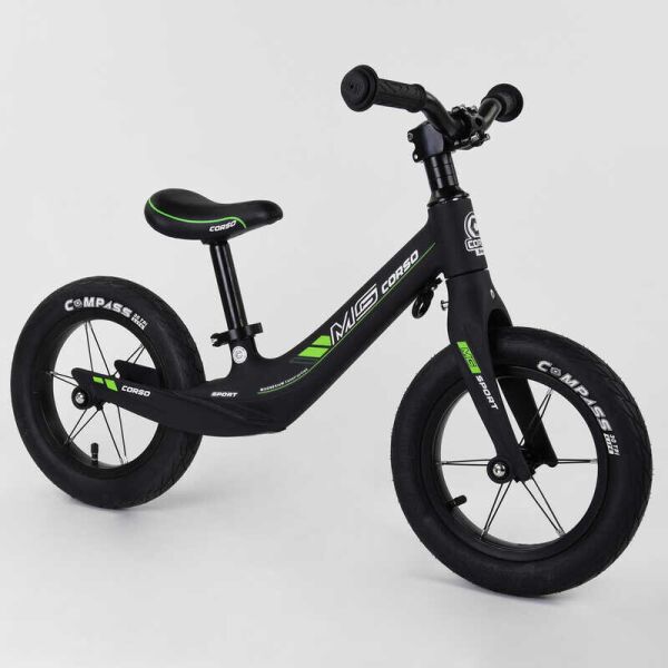

Велобег детский с магниевой рамой Corso Black (55960)