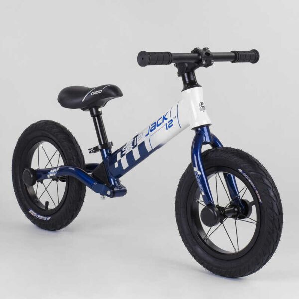

Велобег детский с алюминиевой рамой и амортизатором Corso Skip Jack Blue/White (98686)
