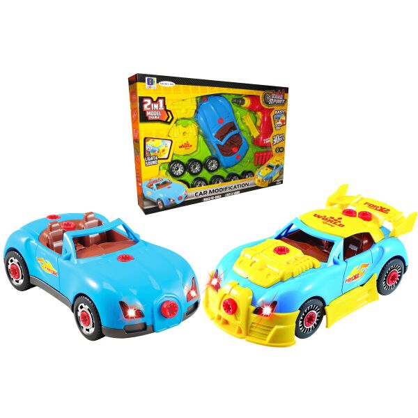 

Автоконструктор Racing Car 2-в-1 (30 деталей) - 1100122405