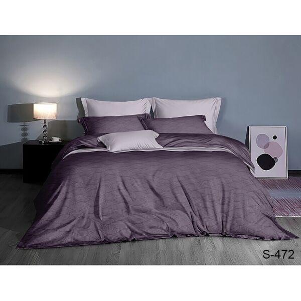 

Комплект постельного белья ТМ TAG с компаньоном сатин 100% хлопок семейный S472