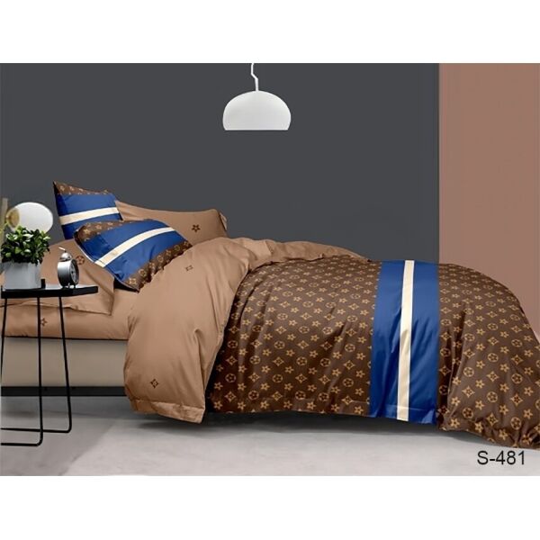 

Комплект постельного белья ТМ TAG с компаньоном сатин 100% хлопок King Size S481