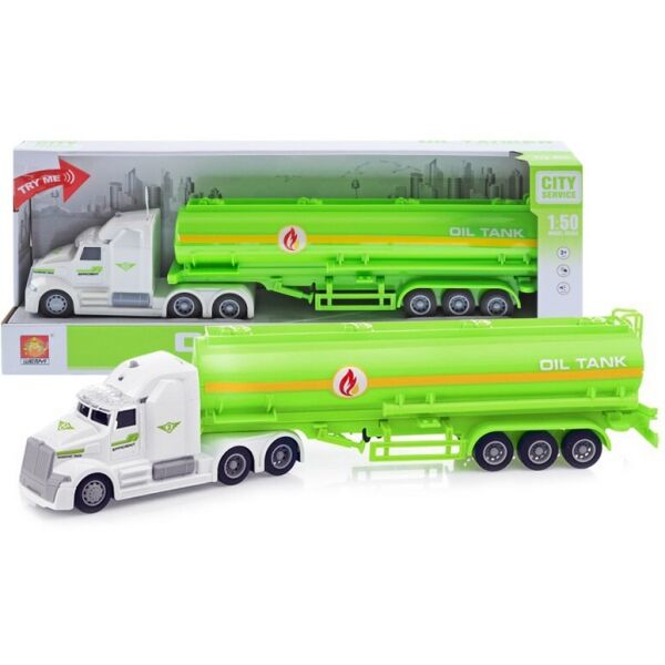 

Детская игрушка машина Бензовоз инерционная WY783B WENYI 1:50