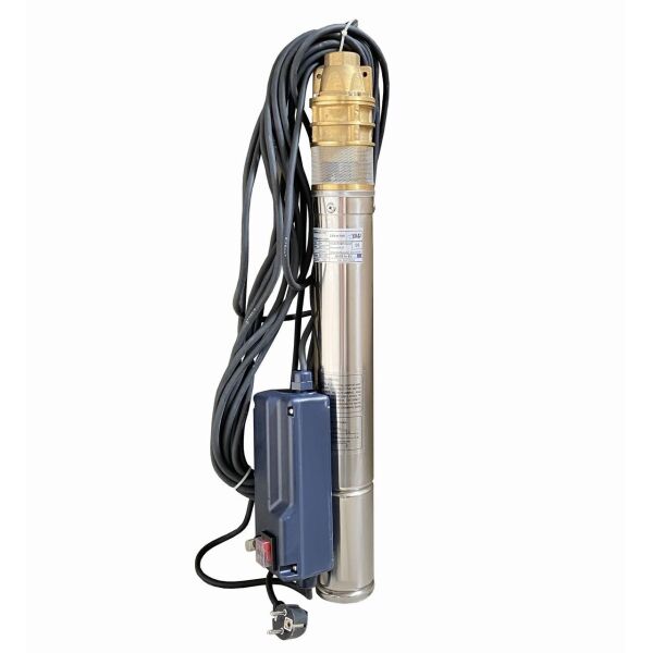 

Насос скважинный вихревой pumpe 3SKm100 0.75кВт + кабель 15м и пульт Volks (000010723)