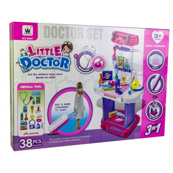 

Набор Little Doctor (Маленький Доктор) с чемоданом