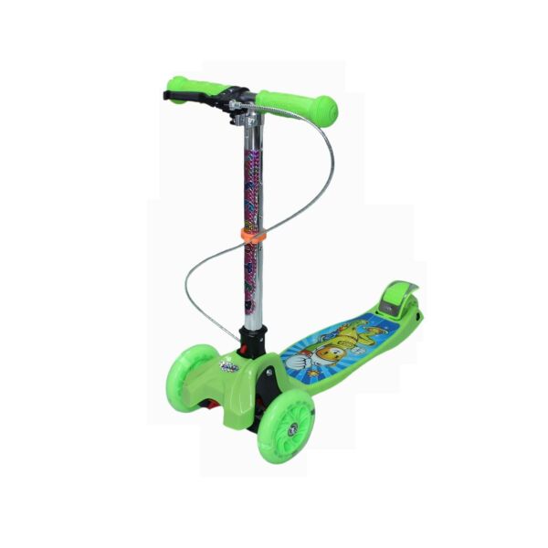 

Самокат детский Scooter Maxi ''Медвежата Салатовый