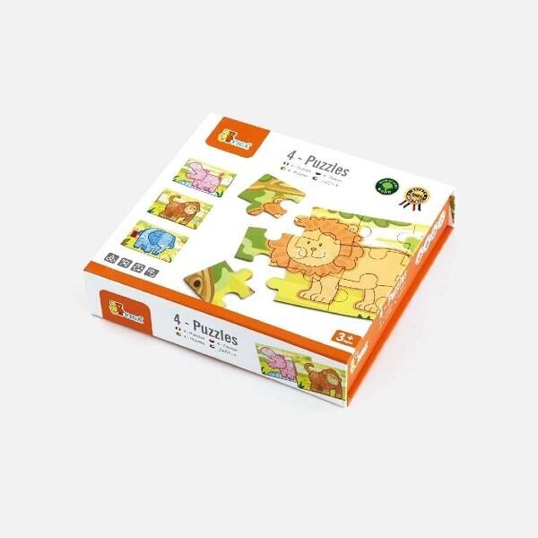 

Набор пазлов Viga Toys "Джунгли", 48 элементов (50068VG)