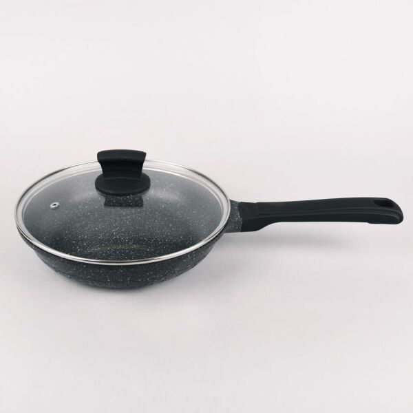 

Сковорода Maestro Granite с крышкой 28 см (MR-1225-28)