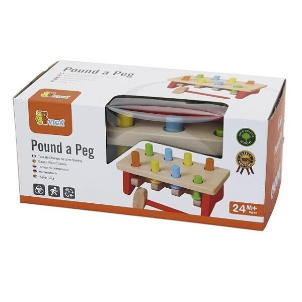 

Игрушка Viga Toys ""Забей гвоздик"" (59719)