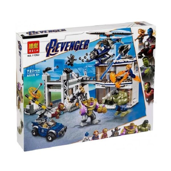 

Конструктор Toys "Марвел" (11262) Битва на базе Мстителей, 723 детали