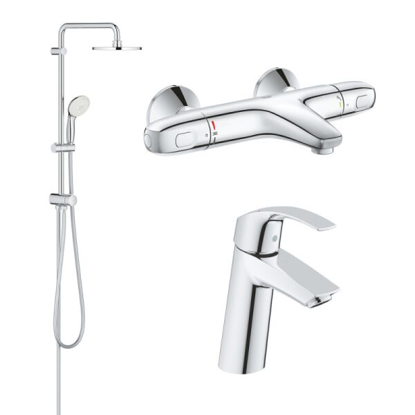 

Набор смесителей Grohe Eurosmart 34102TS хром (71415)