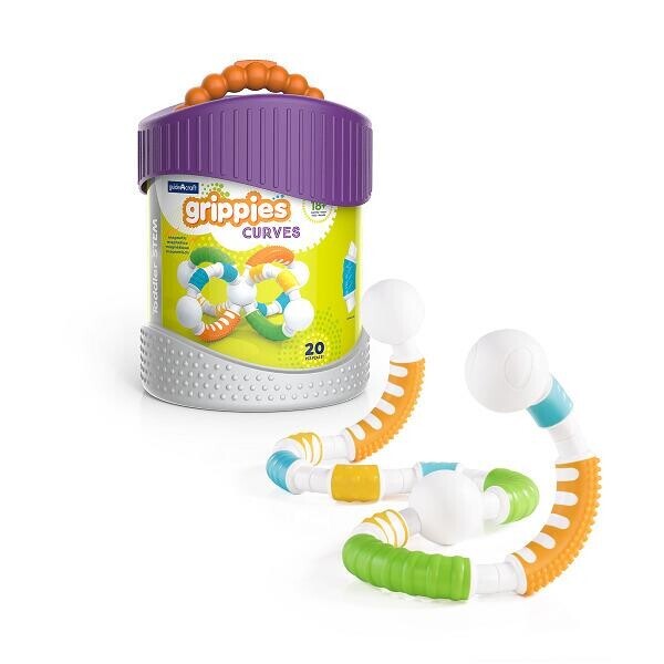 

Конструктор Guidecraft Grippies Curves, 20 деталей (G8319)