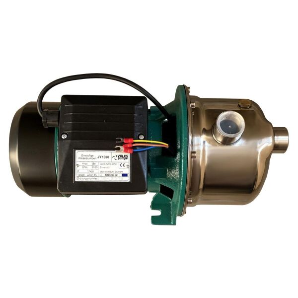 

Насос центробежный pumpe JY1000 1.1кВт нержавейка Volks (000010075)