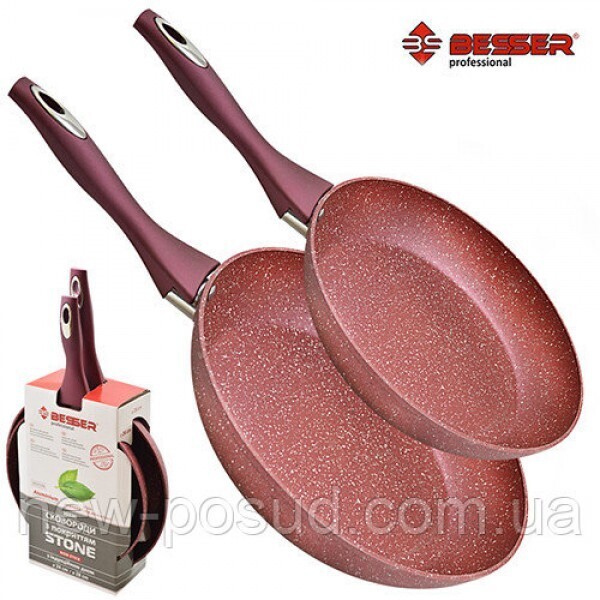 

Набор сковородок Besser Stone Granite 2 шт 24/28 см (MH-10330)