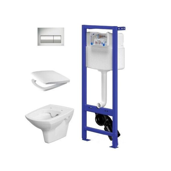 

CET B207 ИНСТ СИС-МА AQUA 02 MECH подв. унитаз CARINA CLEAN ON дюр. лифт кнопка PRESTO хром блеск Cersanit (000019802)