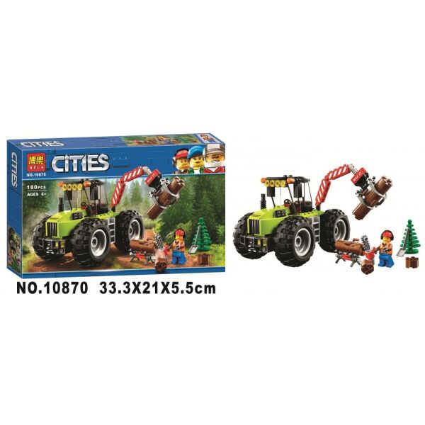 

Конструктор Toys 10870 Лесной трактор