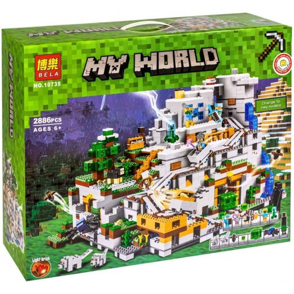 

Конструктор Toys "Minecraft" (10735) Горная пещера, 2886 деталей