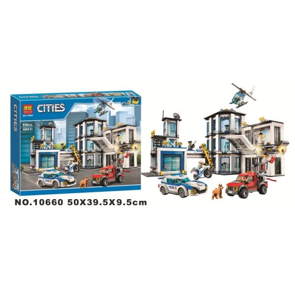 

Конструктор Toys 10660 "Полицейский участок" 936 детали
