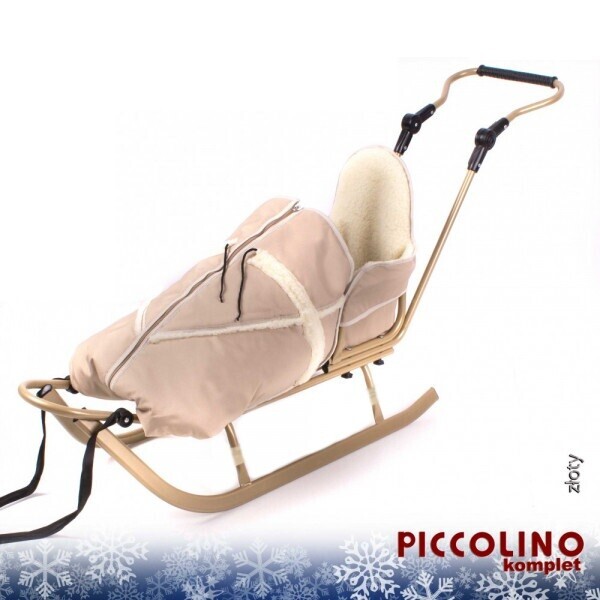 

128 Санки+Ручка+Конверт PICCOLINO (Золотой)