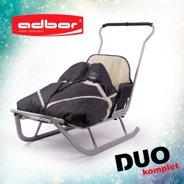 

1032 Конверт для двойни DUO (Серый)