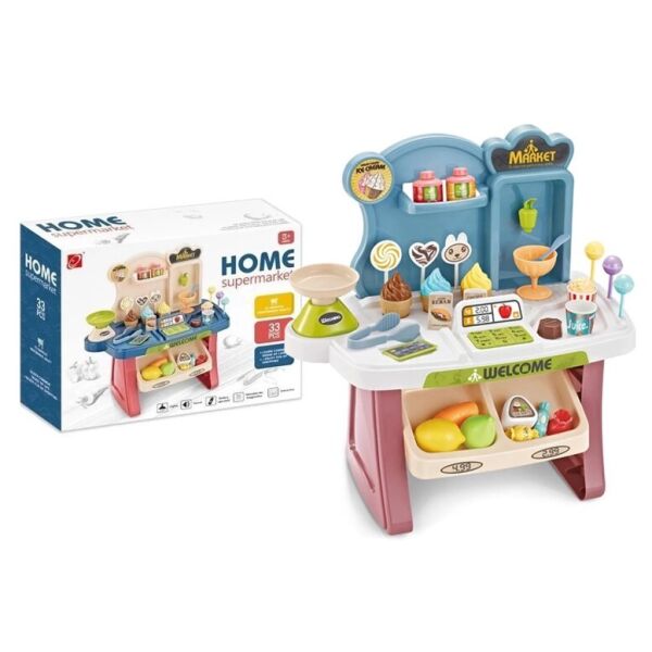 

Детский игровой набор 668-73 HOME Супермаркетс эффектами
