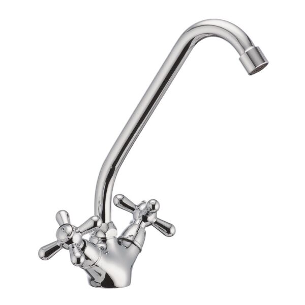

Смеситель для кухни DOMINOX 271 HB0077 Haiba Стальной (HB0077)