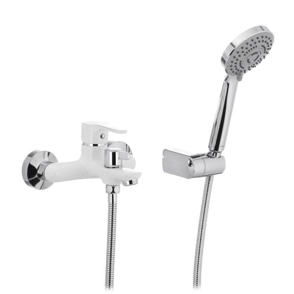 

Смеситель для ванны SQUARE M13222W IB0033 IBERGRIF Белый (IB0033)