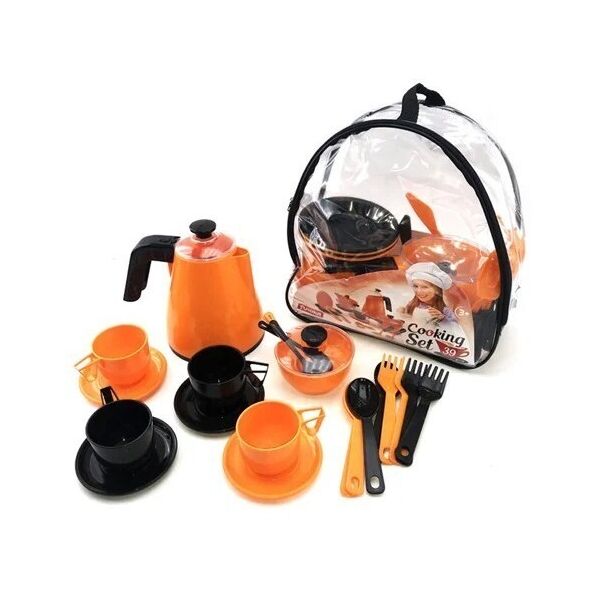 

Игровой набор детской посуды Юника Cooking Set 71504 на 39 предметов, 20 x 22 x 11 см