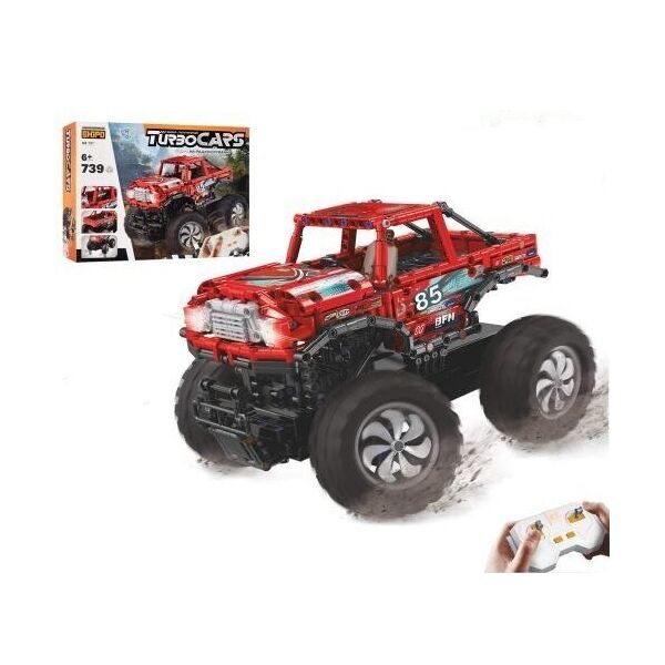

​Конструктор Limo Toy Джип KB 157 на Р/У, аккум., ездит, 739 дет., 54-39-8 см