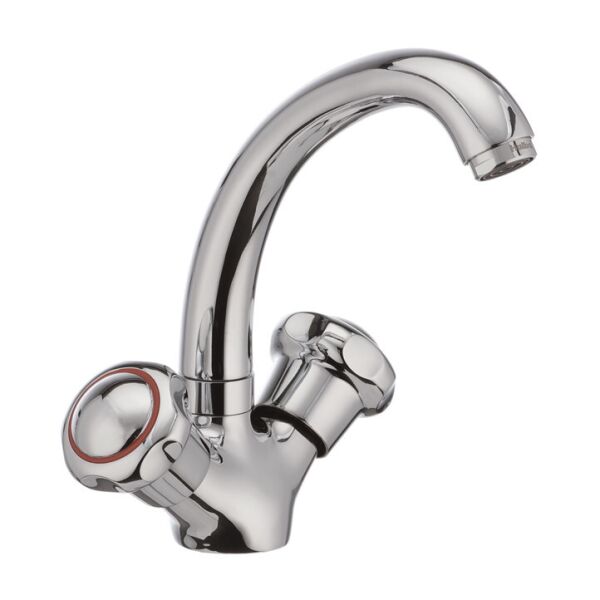 

Смеситель для умывальника MEGA 272 HB0914 Haiba 1/2 Стальной (HB0914)