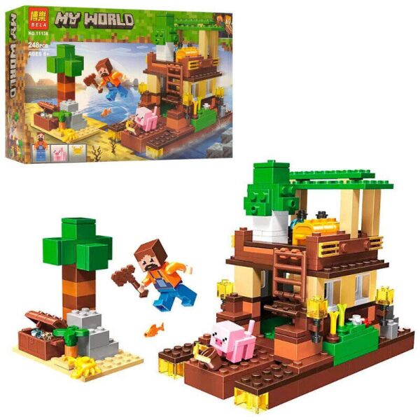 

Конструктор Toys "Minecraft" (11136) Остров сокровищ, 248 деталей