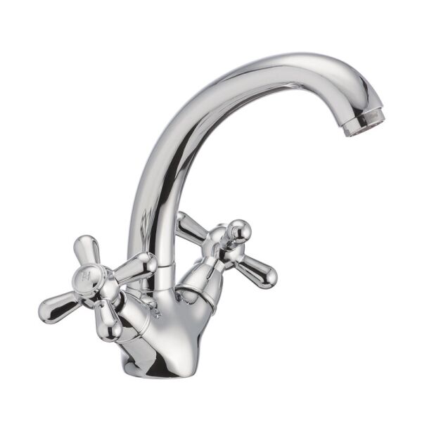 

Смеситель для умывальника DOMINOX 272 HB0081 Haiba 1/2 Стальной (HB0081)