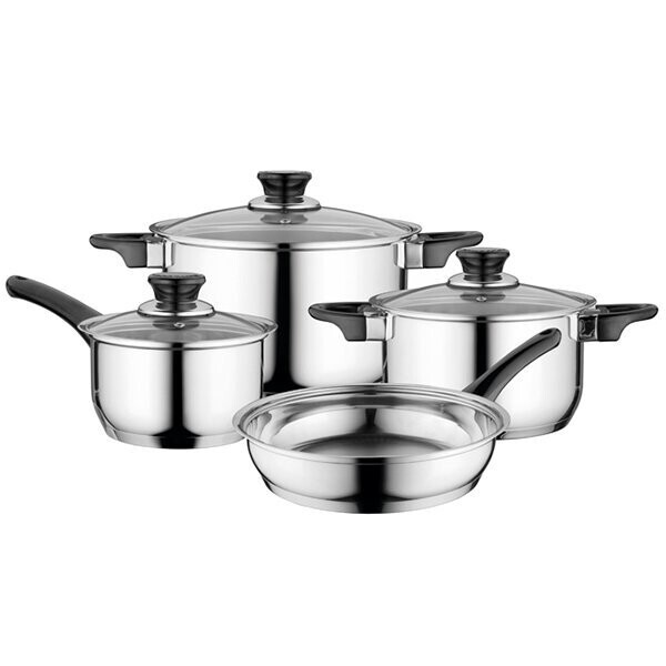 

Набор посуды BergHOFF Gourmet из нержавеющей стали 7 предметов (1100243) (NP)