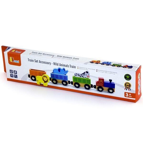 

Доп. набор к ж/д Viga Toys ""Поезд с животными"" (50822)