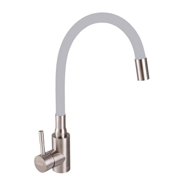 

Смеситель для кухни с серым силик. изливом SUS 011 HB3890 Haiba Серый (HB3890)