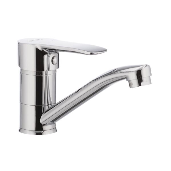 

Смеситель для умывальника COLUMBIA 004 излив 15 см CR0196 Cron Стальной (CR0196)
