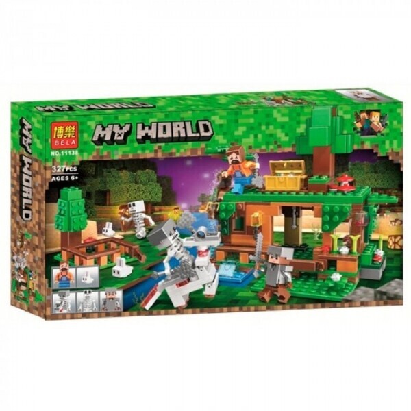 

Конструктор Toys Minecraft "Битва за сокровища", 327 деталей